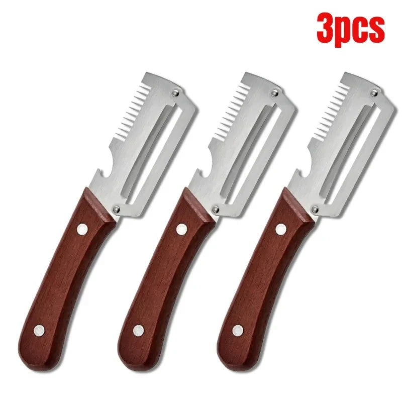 3-in-1 Kitchen Tool – Peeler & Bottle Opener