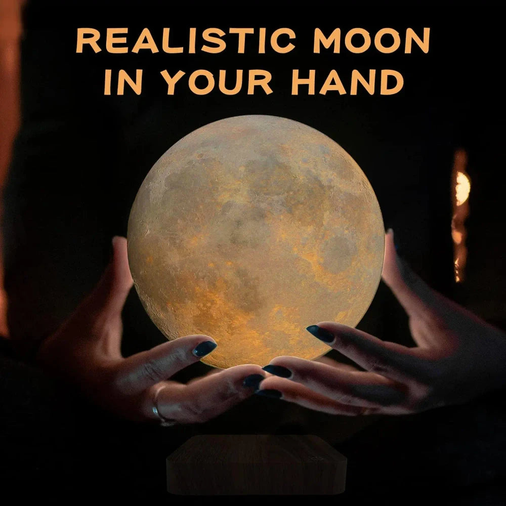 Levitating Moon Table Lamp